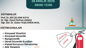 Temel Laboratuvar Güvenliği Eğitimi
